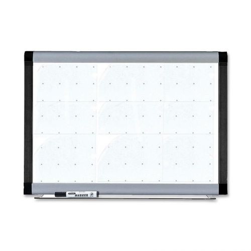Lorell LLR69652 Magnetic Dry-Erase Grid Lines Marker Board