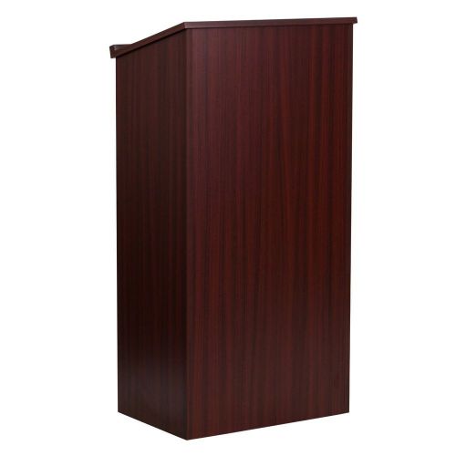 Wooden lecturn podium mahogany for sale