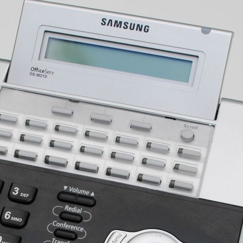 Samsung DS-5021D OfficeServ 21-Button Display Speakerphone KPDP21SED/XAR Refurb