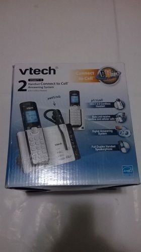 VTech DS6671-3 DECT 6.0 2-Handset Connect to Cell Answering System w/o Headset