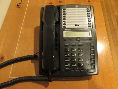 Rare GE Two-Line Business Speaker Phone PROSeries 2-9438A (Black) Professional