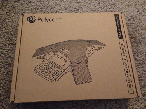 Polycom 2200-30900-025 SoundStation IP 5000 Power Ethernet Conference Phone New