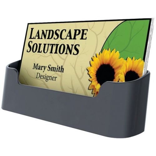 Deflecto 90104 Sustainable Office Single Business Card Holder