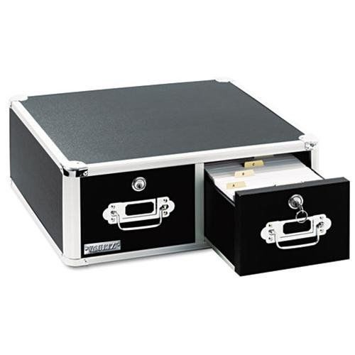 Vaultz locking 4x6 index card cabinet - 3000 x index card [4&#034; x 6&#034;] - (vz01395) for sale