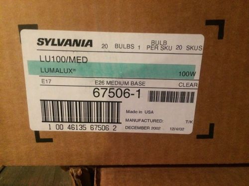 Sylvania lu/100 med 67506-1 for sale
