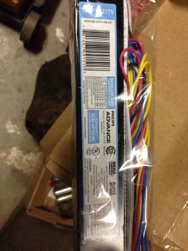 6 philips advance icn4p-32-n 120-277v 3 or 4 lamp t8 electronic ballast for sale