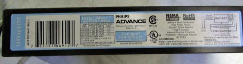 4   New Philips Centium ICN2P32N T8 Lamp 120-277V Electronic Ballasts ICN-2P32 N