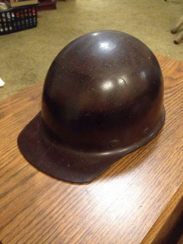 Vintage MSA Skullguard Cap Style Safety Hard Hat Helmet Back Hook Coal Miners