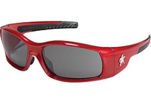 $10.50**NEW*CREWS SWAGGER SAFETY GLASSES CRIMSON RED/GRAY**FREE SHIPPING**