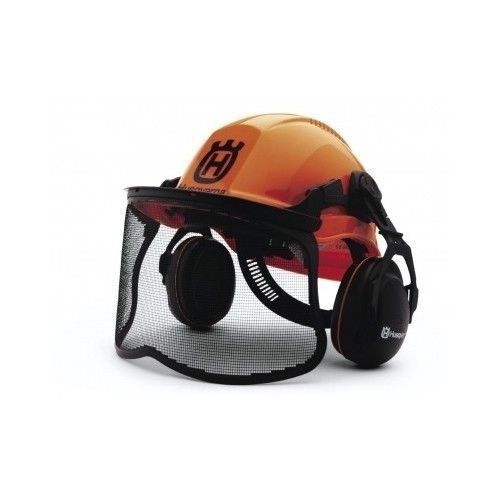 Safety helmet hard hat sawmill protect work eye ear chainsaw power face screen for sale