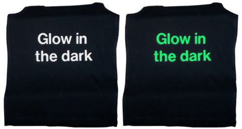 20”x3ft heat transfer vinyl glow-in-the-dark for cutter,press,iron-on,t-shirts for sale