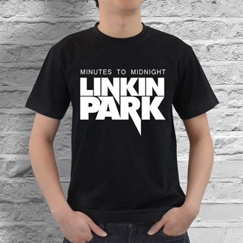 New Linkin Park Minutes To Midnight Mens Black T Shirt Size S, M, L, 2XL, 3XL
