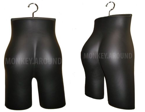 Black Mannequin Female Women Booty Dress Body Display underwear Hanging Form NEW
