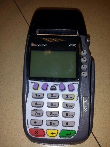 Verifone vx570 Countertop Terminal Credit Card Processing Machine