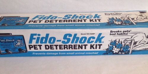 Fido-Fi-Shock Electric Fence Kit Aminal Control Pet Deterrent New SS-725RP