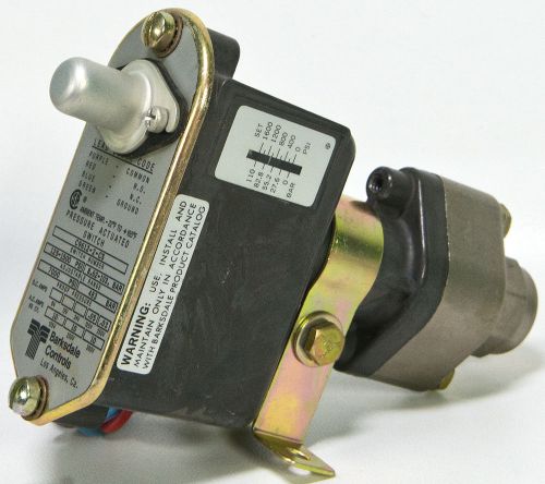 Nib barksdale c9612-2-cs pressure switch for sale