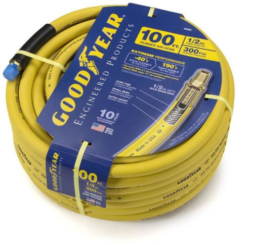 Ep 46566 1/2 x 100 feet 300 psi rubber air hose with ends bend 46566 for sale