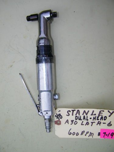 STANLEY -PNEUMATIC NUTRUNNER -A30LATR-6, 600  RPM 3/8&#034; DUAL HEAD,