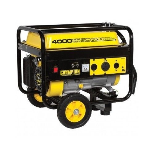 Generator gas portable powered wheel kit rv 4000 watt camping tools gasoline for sale