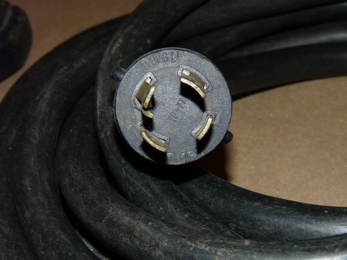 20’ 10awg generator power cord w/ 4-way splitter, nema 4 prong - 3 prong inv9663 for sale