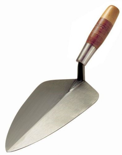 W rose brick trowel 11&#034; round heel pattern leather handle 20838 for sale