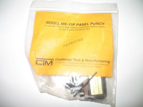 Challenge Tool and Manufacturing MK-15P Panel Punch