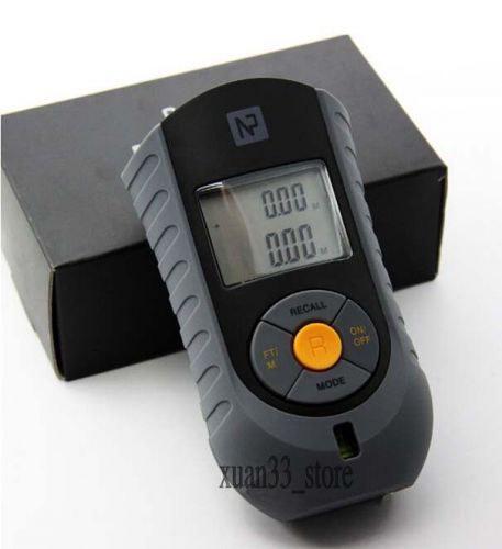 High precision handheld ultrasonic range finder with level decorating measure for sale
