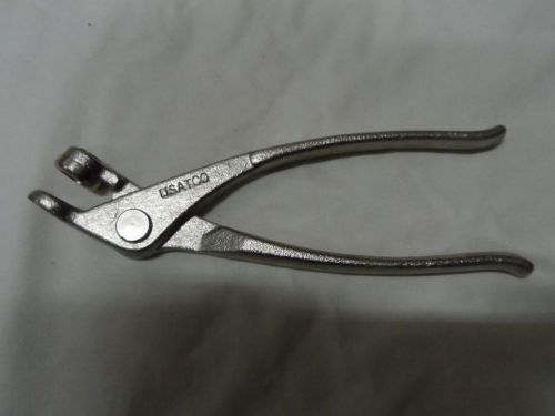 USATCO CLECO PLIERS # 04-62 AIRCRAFT AVIATION TOOL VERY HANDY TO HAVE DIFFERENT!