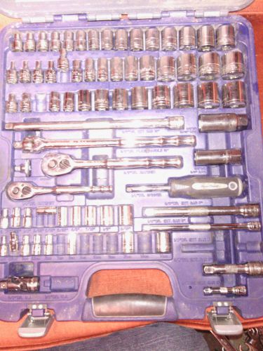 Blue-Point 67 pc 1/4&#034; 3/8&#034; Drive Socket Set Snap-On Made