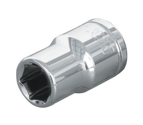 TEKTON 14275 1/2 in. Drive by 1/2 in. Shallow Socket  Cr-V  6-Point