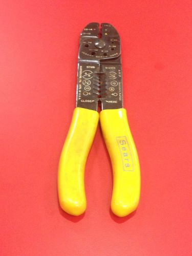 Sears 5&#034; Cutters Strippers Cut Cutting Strip Stripping Tool