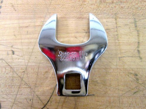 SNAP-ON 1-1/4&#034; OPEN END CROWFOOT WRENCH; P/N: SC040 ~NEW~SURPLUS~