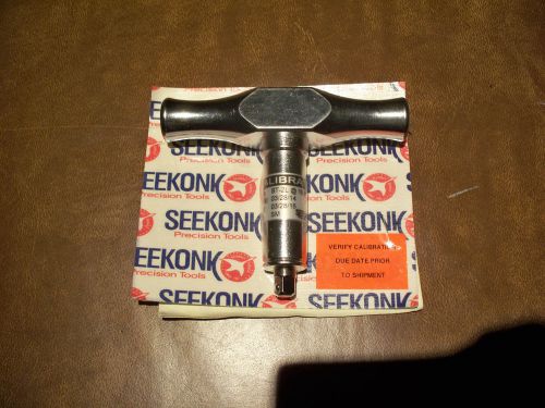 Seekonk bt-2l   t handle pre-set slip type torque wrench new with certificate for sale