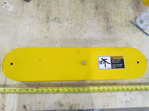Chain belt cover 26 1/2 oal 6&#034; wide 3&#034; deep safety for sale