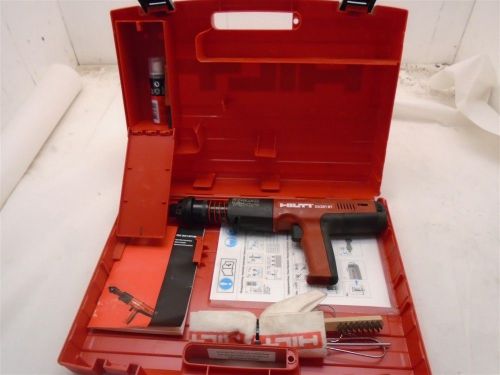 HILTI DX351 BT POWDER ACTUATED TOOL  INCLUDES PISTON,GUIDE,CLEANING KIT &amp; CASE