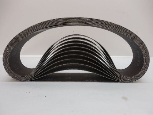 Arc abrasive sanding belts 2&#034; x 30&#034; x 80 grit - 10 belts sanding supplies for sale