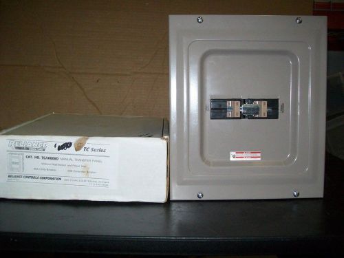 Reliance Generator Transfer Switch — 60 Amp, 240 Volt, Model# TCA0606D