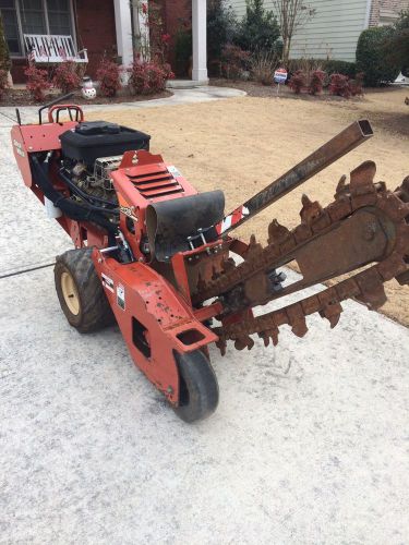 DITCH WITCH RT16 WALK BEHIND TRENCHER WITH TRAILER