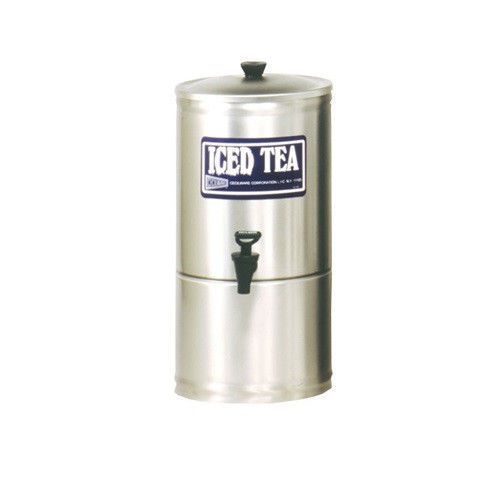 Stainless Steel Iced Tea Dispenser - Beverage -2 Gallon