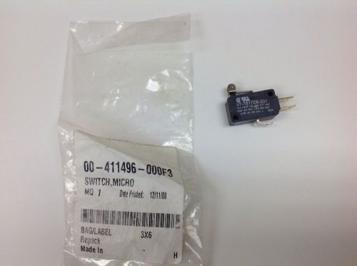 00-411496-000F3 MICRO SWITCH FOR VULCAN BRAISING PAN MD.#VE30 AND VE40