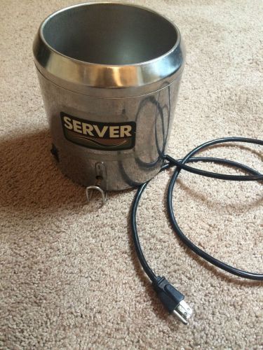 Used Server FS82066 Single Pot Food Warmer, Heated Warmer Base