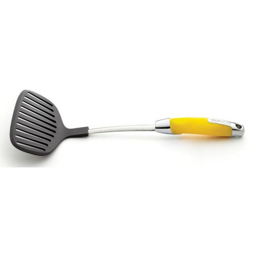 The Zeroll Co. Ussentials Large Slotted Nylon Turner Lemon Yellow