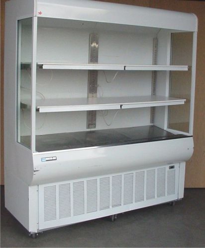 MASTERBILT 72&#034; REFRIGERATED OPEN FACE FOOD DISPLAY CASE