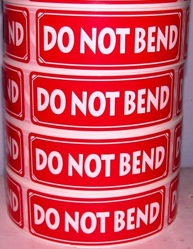 5000 big 1x3 do not bend label sticker - a best seller-free shipping for sale