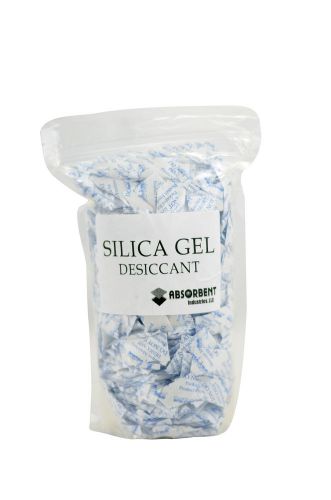 1 gram X 500 PK Silica Gel Desiccant Moisture Absorber -FDA Compliant Food Safe