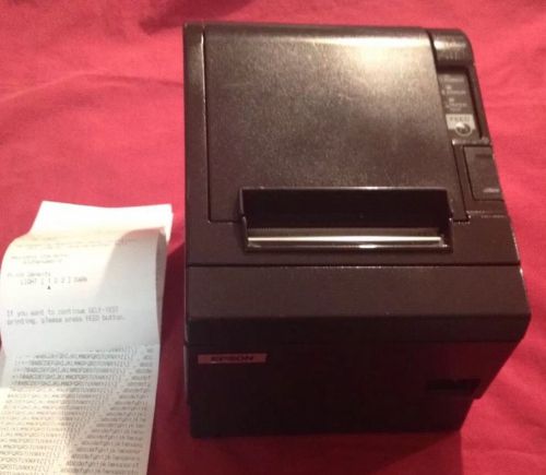 Epson TM-T88III Thermal POS Printer w/Serial &amp; Power adapter Reconditioned