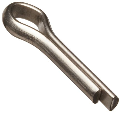 18-8 Stainless Steel Cotter Pin, Plain Finish, 5/32&#034; Diameter, 2-1/2&#034; Length 50p