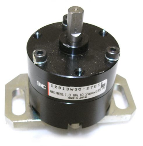Smc crb1bw30-270se single vane valve rotary actuator 1.0mpa/10.2kgf-cm 145psi for sale