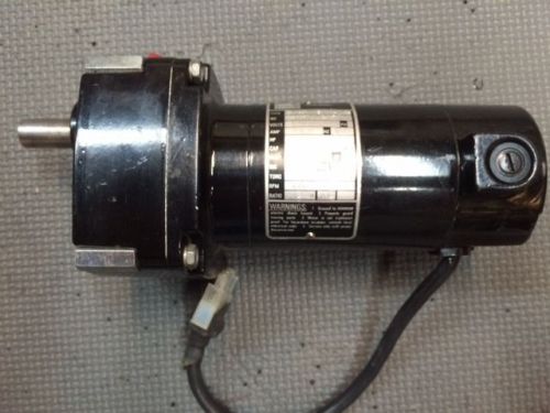 Bodine 24D4BEPM 130VDC Motor, 1/17 HP, 208 RPM,