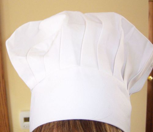 Used Chef Works CHAT Chef Hat, White